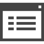 Modal List SVG Icon